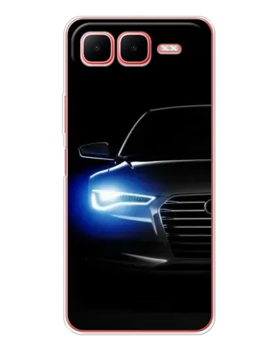 Чехол для Infinix Smart 10 Plus с картинкой «Неоновый взгляд Audi» Чехол для Infinix Smart 10 Plus с картинкой «Неоновый взгляд Audi»