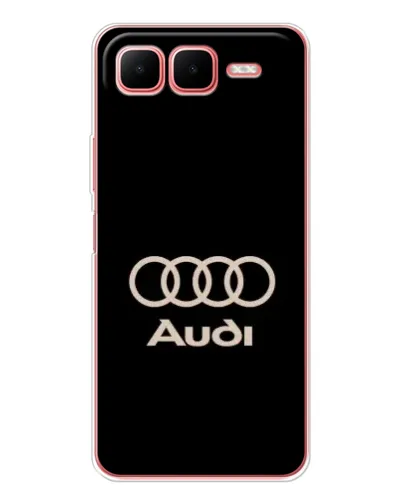 Чехол для Infinix Smart 10 Plus с картинкой «Audi — золотой логотип» Чехол для Infinix Smart 10 Plus с картинкой «Audi — золотой логотип»
