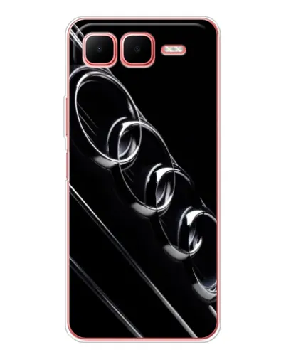 Чехол для Infinix Smart 10 Plus с картинкой «Audi — абстрактные кольца» Чехол для Infinix Smart 10 Plus с картинкой «Audi — абстрактные кольца»