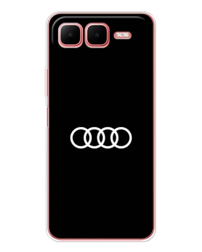 Чехол для Infinix Smart 10 Plus с картинкой «Audi White Logo» Чехол для Infinix Smart 10 Plus с картинкой «Audi White Logo»