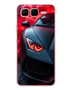 Чехол для Infinix Smart 10 Plus с картинкой «Lamborghini красное сияние» Чехол для Infinix Smart 10 Plus с картинкой «Lamborghini красное сияние»
