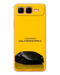 Чехол для Infinix Smart 10 Plus с картинкой «Lamborghini Huracan черный» Чехол для Infinix Smart 10 Plus с картинкой «Lamborghini Huracan черный»