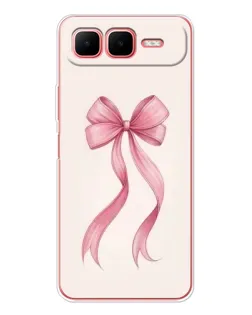 Чохол для Infinix Smart 10 Plus з картинкою «Рожевий бант» Чохол для Infinix Smart 10 Plus з картинкою «Рожевий бант»