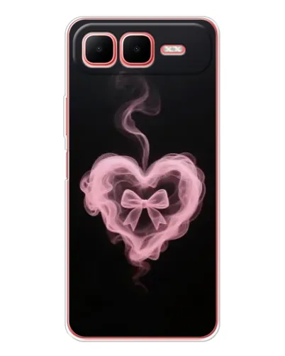 Чохол для Infinix Smart 10 Plus з картинкою «Димчасте серце»