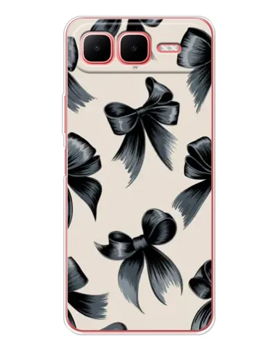 Чохол для Infinix Smart 10 Plus з картинкою «Банти Coquette»