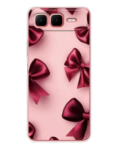 Чохол для Infinix Smart 10 Plus з картинкою «Бордовий атлас»