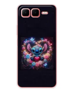 Чохол для Infinix Smart 10 Plus з картинкою «Stitch у квітах» Чохол для Infinix Smart 10 Plus з картинкою «Stitch у квітах»