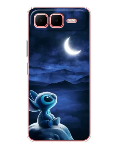 Чохол для Infinix Smart 10 Plus з картинкою «Місячна ніч Стіча»