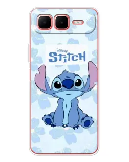 Чохол для Infinix Smart 10 Plus з картинкою «Stitch серед квітів» Чохол для Infinix Smart 10 Plus з картинкою «Stitch серед квітів»