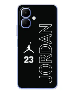 Чехол для Infinix Smart 10 с картинкой «Jordan Vertical»