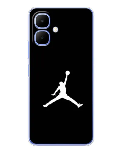 Чехол для Infinix Smart 10 с картинкой «Jordan Silhouette» Чехол для Infinix Smart 10 с картинкой «Jordan Silhouette»