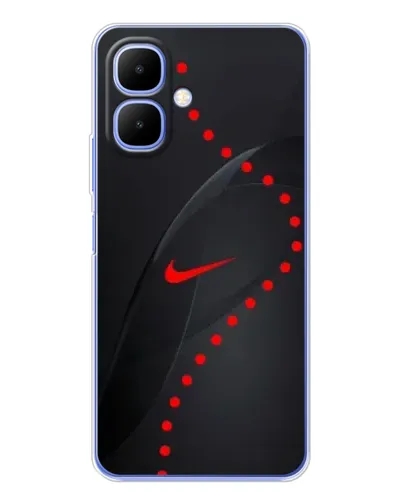 Чехол для Infinix Smart 10 с картинкой «Абстрактный дизайн Nike» Чехол для Infinix Smart 10 с картинкой «Абстрактный дизайн Nike»
