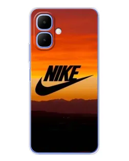 Чехол для Infinix Smart 10 с картинкой «Nike — вечерний горизонт»