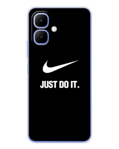 Чехол для Infinix Smart 10 с картинкой «Классический принт Nike» Чехол для Infinix Smart 10 с картинкой «Классический принт Nike»