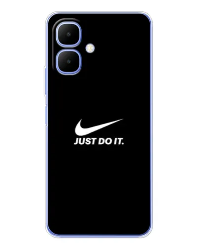Чехол для Infinix Smart 10 с картинкой «Минимализм от Nike» Чехол для Infinix Smart 10 с картинкой «Минимализм от Nike»