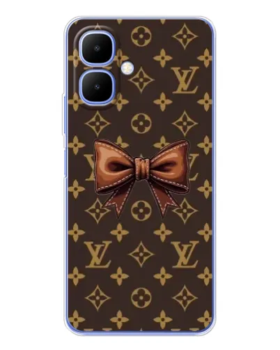 Чехол для Infinix Smart 10 с картинкой «LV с бантом» Чехол для Infinix Smart 10 с картинкой «LV с бантом»
