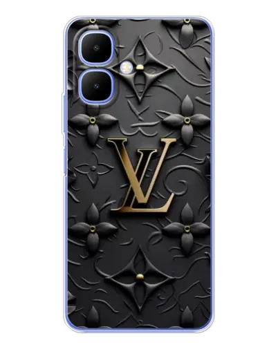 Чехол для Infinix Smart 10 с картинкой «Кожаная текстура LV» Чехол для Infinix Smart 10 с картинкой «Кожаная текстура LV»