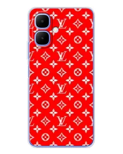 Чехол для Infinix Smart 10 с картинкой «Яркий паттерн LV»