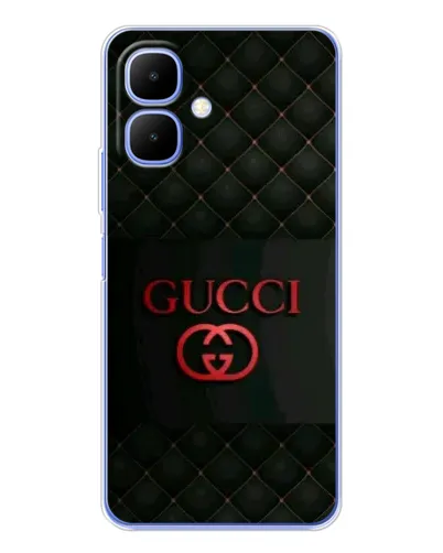 Чехол для Infinix Smart 10 с картинкой «Gucci — стеганый черный»