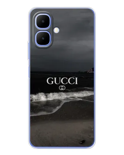 Чехол для Infinix Smart 10 с картинкой «Gucci — морской прибой»