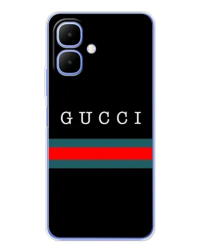 Чехол для Infinix Smart 10 с картинкой «Gucci — красный пояс»
