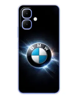 Чохол для Infinix Smart 10 з картинкою «BMW — неонове сяйво» Чохол для Infinix Smart 10 з картинкою «BMW — неонове сяйво»