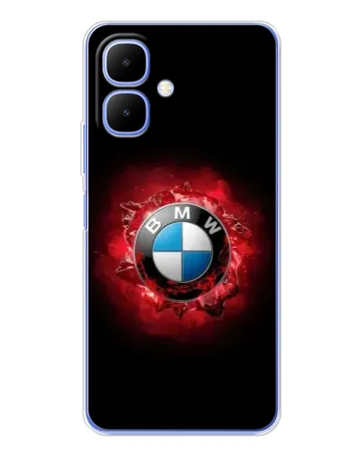 Чохол для Infinix Smart 10 з картинкою «Логотип BMW — спалах»