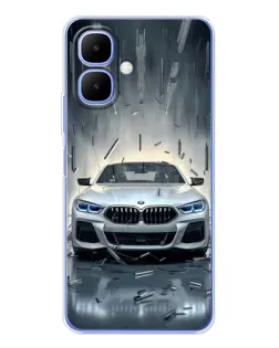 Чохол для Infinix Smart 10 з картинкою «BMW у світлі фар» Чохол для Infinix Smart 10 з картинкою «BMW у світлі фар»