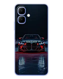 Чохол для Infinix Smart 10 з картинкою «BMW на мокрій дорозі» Чохол для Infinix Smart 10 з картинкою «BMW на мокрій дорозі»