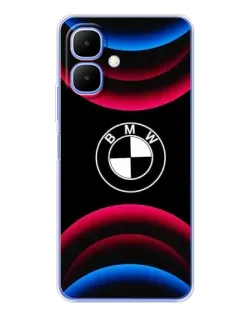 Чохол для Infinix Smart 10 з картинкою «Логотип BMW та неонові дуги» Чохол для Infinix Smart 10 з картинкою «Логотип BMW та неонові дуги»