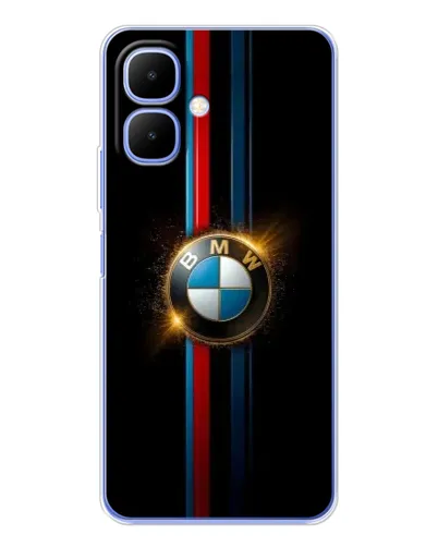 Чохол для Infinix Smart 10 з картинкою «BMW M-Power неон»
