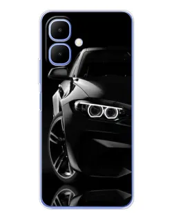 Чохол для Infinix Smart 10 з картинкою «Чорна BMW — профіль» Чохол для Infinix Smart 10 з картинкою «Чорна BMW — профіль»