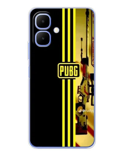 Чехол для Infinix Smart 10 с картинкой «PUBG — камуфляжный шлем»