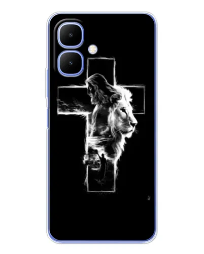 Чехол для Infinix Smart 10 с картинкой «Сияющий крест Jesus» Чехол для Infinix Smart 10 с картинкой «Сияющий крест Jesus»