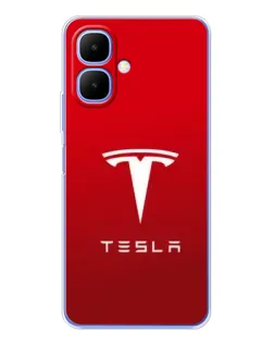 Чохол для Infinix Smart 10 з картинкою «Tesla Red Classic» Чохол для Infinix Smart 10 з картинкою «Tesla Red Classic»