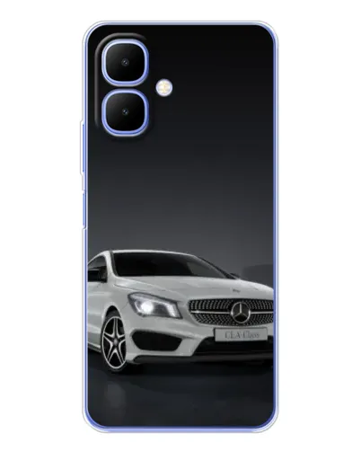 Чехол для Infinix Smart 10 с картинкой «Mercedes AMG GT Silver» Чехол для Infinix Smart 10 с картинкой «Mercedes AMG GT Silver»