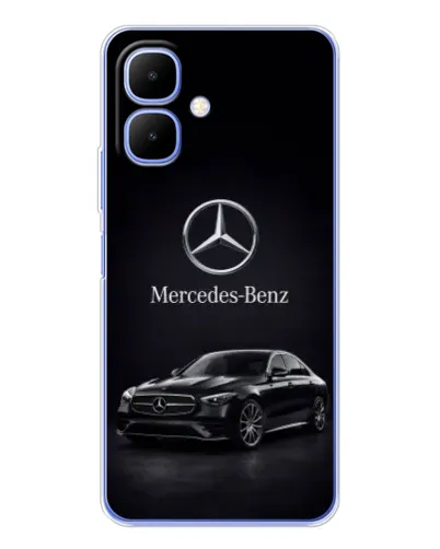 Чехол для Infinix Smart 10 с картинкой «Mercedes — решетка радиатора» Чехол для Infinix Smart 10 с картинкой «Mercedes — решетка радиатора»