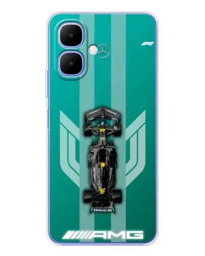Чехол для Infinix Smart 10 с картинкой «Mercedes AMG Petronas» Чехол для Infinix Smart 10 с картинкой «Mercedes AMG Petronas»