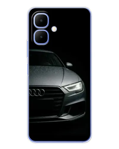 Чехол для Infinix Smart 10 с картинкой «Audi — детализация кузова»