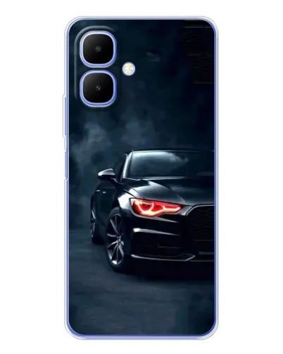 Чехол для Infinix Smart 10 с картинкой «Audi — хищный взгляд»
