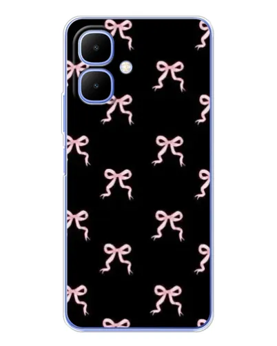 Чехол для Infinix Smart 10 с картинкой «Бант-цветок»
