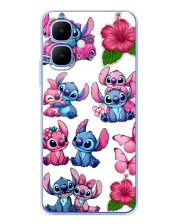 Чохол для Infinix Smart 10 з картинкою «Стікери Stitch та Angel» Чохол для Infinix Smart 10 з картинкою «Стікери Stitch та Angel»