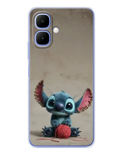 Чехол для Infinix Smart 10 с картинкой «Стич на коричневом фоне» Чехол для Infinix Smart 10 с картинкой «Стич на коричневом фоне»