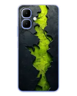 Чохол для Infinix Smart 10 з картинкою «Салатовий розлом скелі» Чохол для Infinix Smart 10 з картинкою «Салатовий розлом скелі»