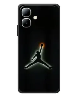 Чехол для Infinix Smart 20 с картинкой «Jordan Gradient Logo» Чехол для Infinix Smart 20 с картинкой «Jordan Gradient Logo»
