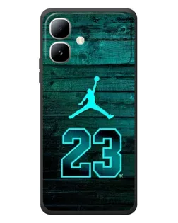 Чехол для Infinix Smart 20 с картинкой «Jordan Cyan 23» Чехол для Infinix Smart 20 с картинкой «Jordan Cyan 23»