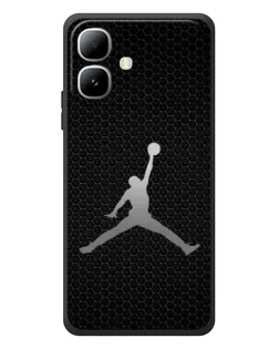 Чехол для Infinix Smart 20 с картинкой «Jordan Dark Carbon» Чехол для Infinix Smart 20 с картинкой «Jordan Dark Carbon»