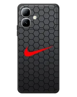 Чехол для Infinix Smart 20 с картинкой «Nike — карбоновая сетка» Чехол для Infinix Smart 20 с картинкой «Nike — карбоновая сетка»