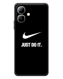 Чехол для Infinix Smart 20 с картинкой «Классический принт Nike»