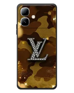 Чехол для Infinix Smart 20 с картинкой «Камуфляжный Louis Vuitton»